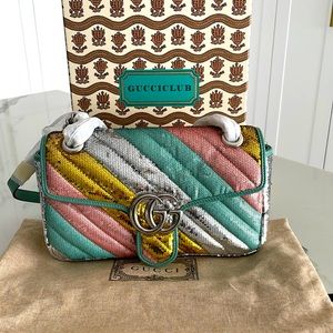 Gucci GG Sequin Marmont bag